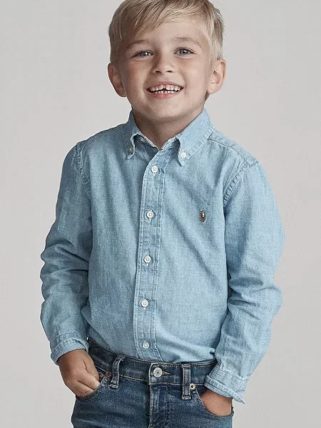 Polo Ralph Lauren cămașă albastru