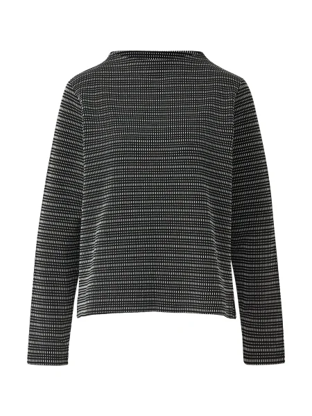 S.Oliver Tricou negru alb