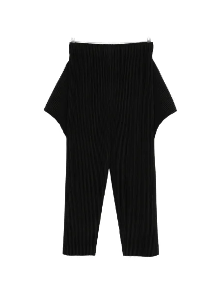 Cropp pantaloni Homme Plisse Issey Miyake plisate negru