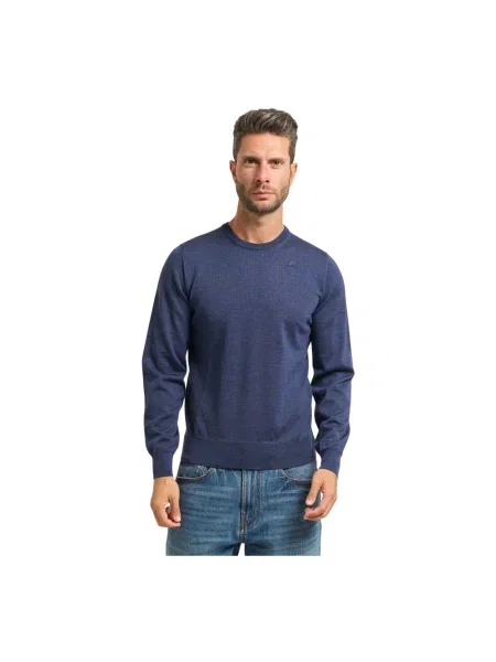 Sweter K-way niebieski
