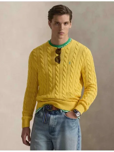 POLO RALPH LAUREN Pulover galben