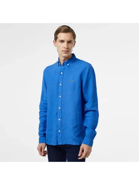 Lacoste Koszula Lacoste granatowa