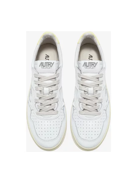 Sneakersy Autry skórzane białe