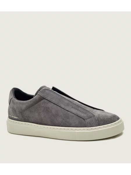 Crime London Sneakers Superlight | piele întoarsă gri