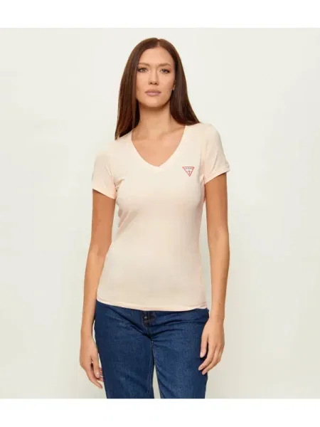 Guess Tricou portocaliu