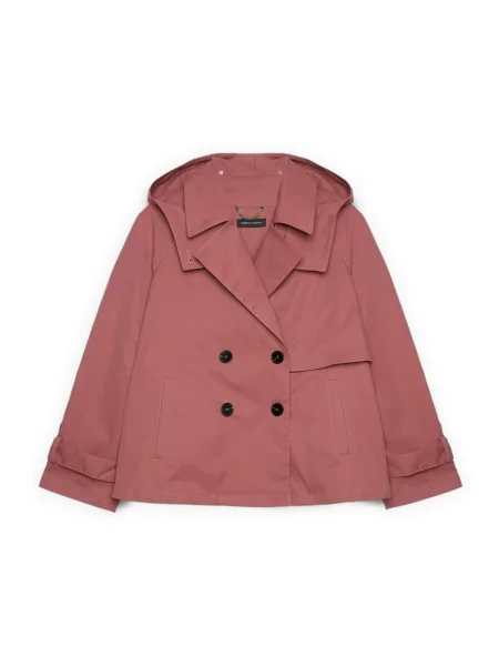 Trencz Fiorella Rubino dwurzędowy różowy