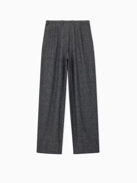 Классические брюки Emporio Armani серые