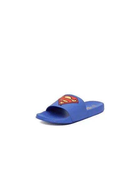 Šľapky Superman modrá