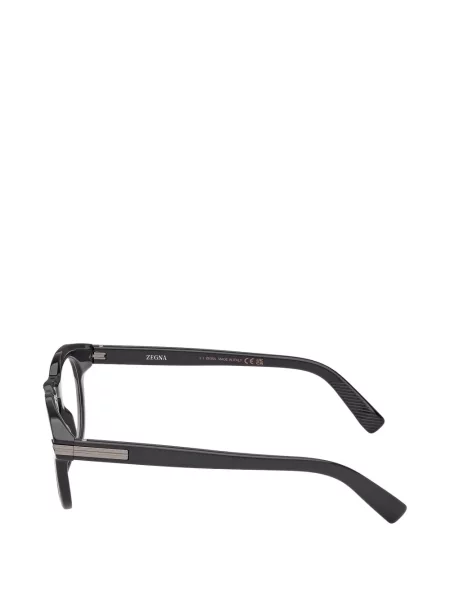 Ochelari de soare rotunzi Zegna negru