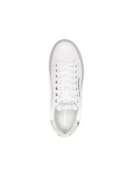 Sneakersy Karl Lagerfeld skórzane białe