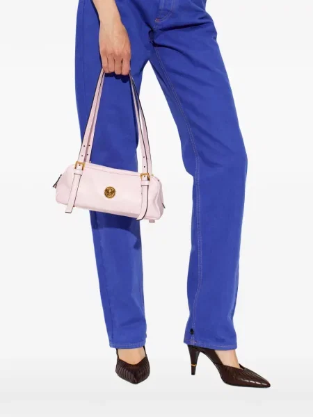 Geantă Versace din piele roz