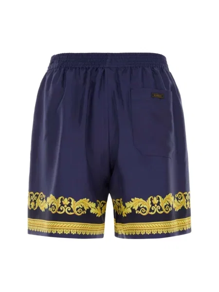Szorty Versace casual niebieskie