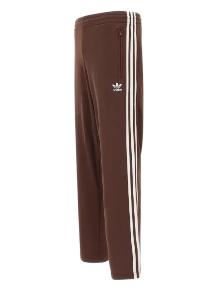 Geacă Adidas cu dungi cu paiete maro