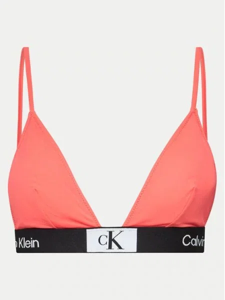Maudymosi kostiumėlis Calvin Klein Swimwear rožinė