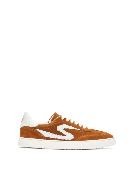 Sneakersy Stuart Weitzman zamszowe brązowe