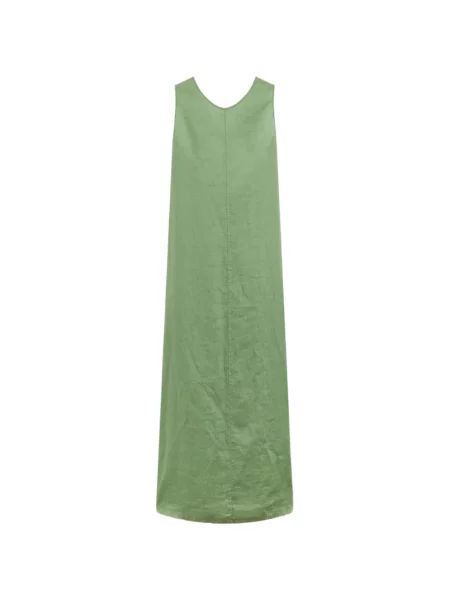 Rochie maxi Aspesi cu legături verde