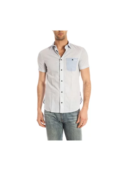 Koszula dżinsowa Armani Jeans biała