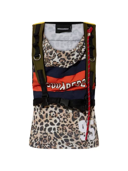 Top Dsquared2 cu imagine cu model leopard