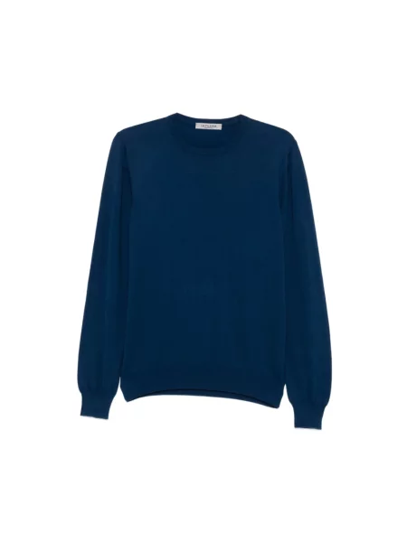 Sweter La Fileria niebieski