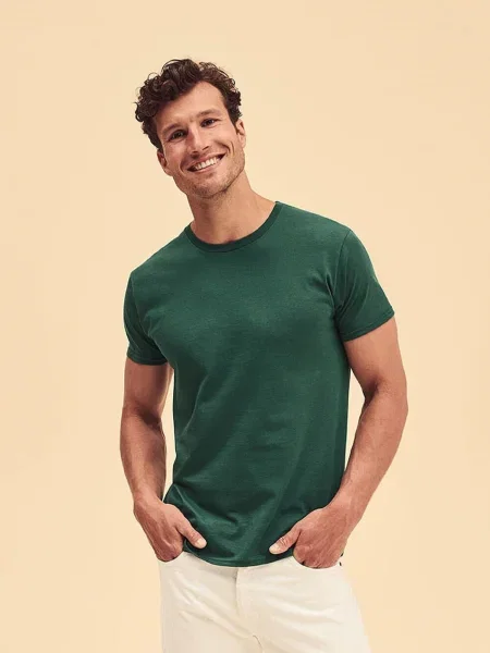 Tricou Fruit Of The Loom verde