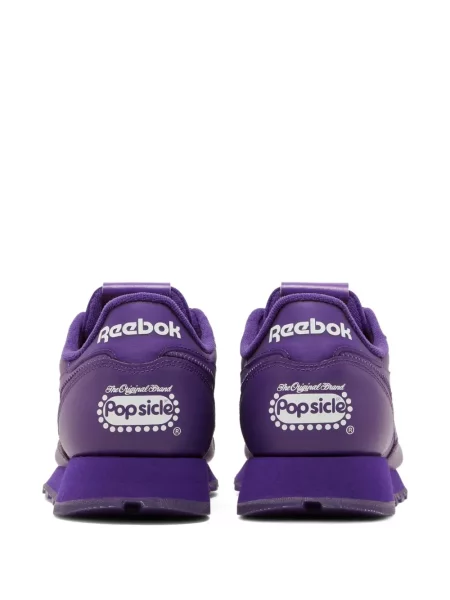 Sneakerși Reebok din piele violet