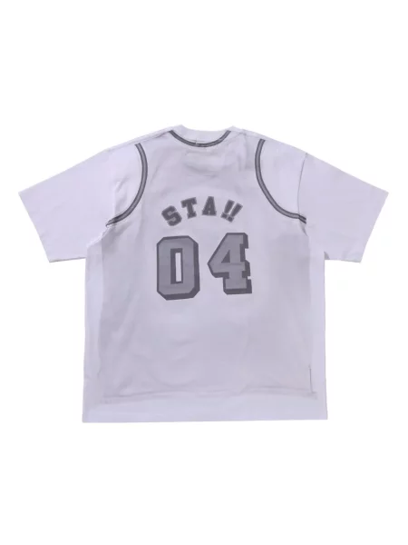 Tricou A Bathing Ape® cu imagine alb
