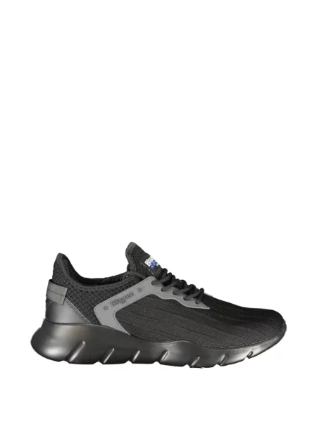 Sneakerși Blauer cu șireturi plasă negru