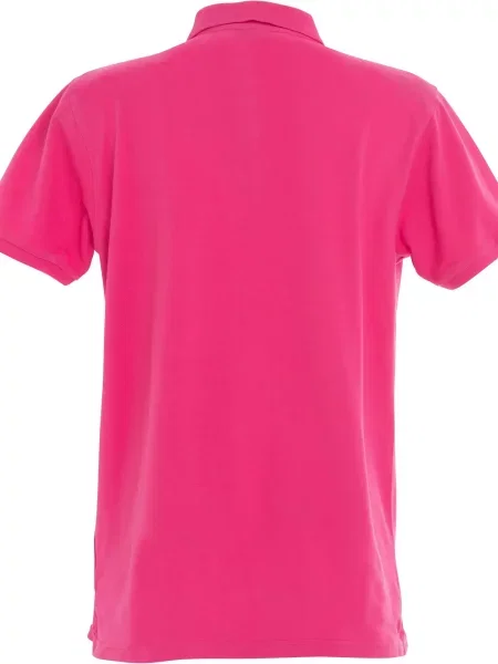 Clique Stretch Premium Polo — elastyczne polo – bright cerise różowa