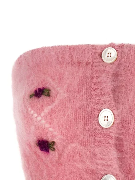 Top Alessandra Rich różowy