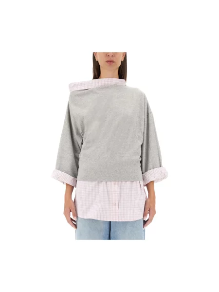 Bluzka Dries Van Noten szara