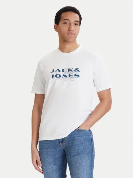 Тениска Jack & Jones бяло
