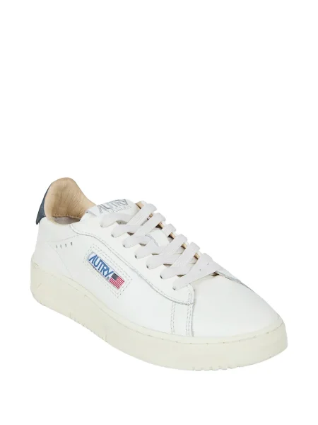 Sneakerși Autry cu autograf alb