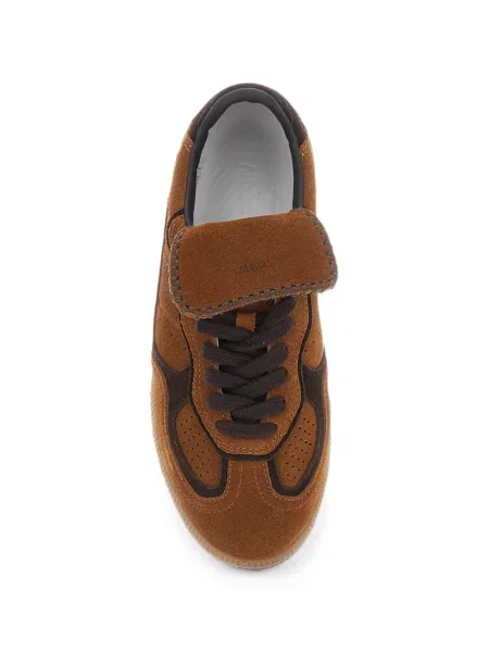 Sneakerși Alohas din piele de căprioară maro
