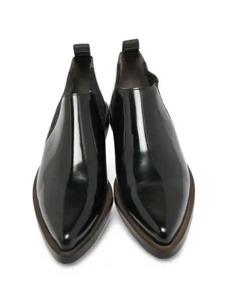 Botine chelsea Brunello Cucinelli negru