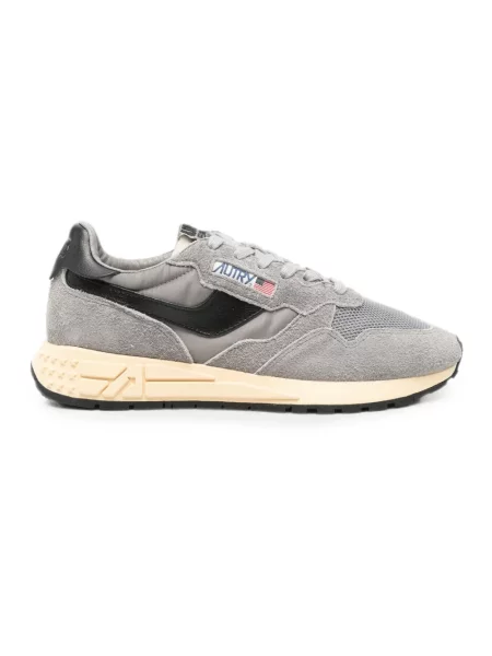 Sneakersy Autry skórzane szare