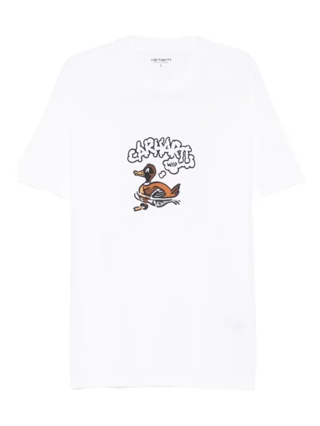 Scurt tricou Carhartt Wip alb