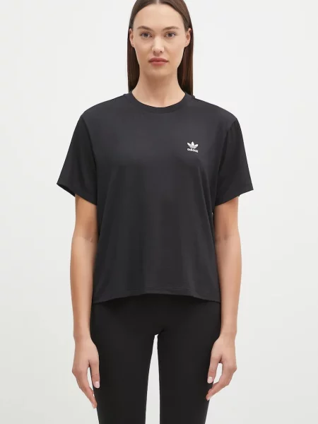 Μπλούζα Adidas Originals με λεοπαρ μοτιβο μαύρο