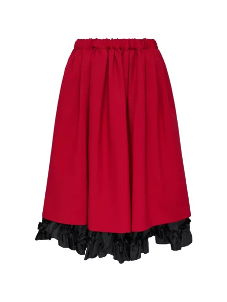 Spódnica midi dziecięca Comme Des Garcons Girl czerwona