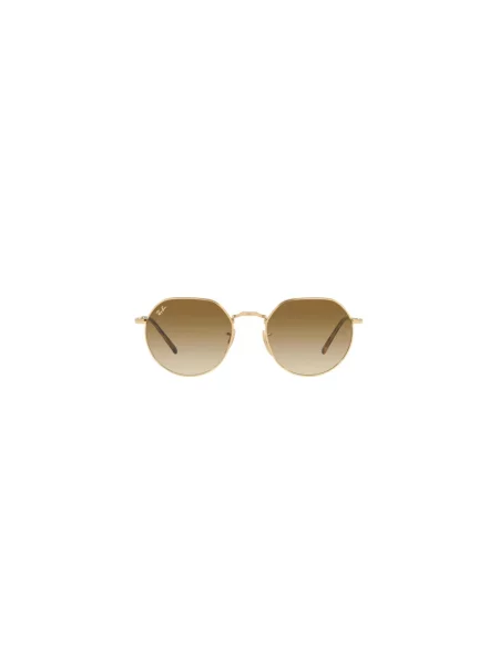 Okulary przeciwsłoneczne Ray-Ban Jack gold/green żółte