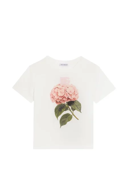 Koszulka dziecięca Dolce And Gabbana biała