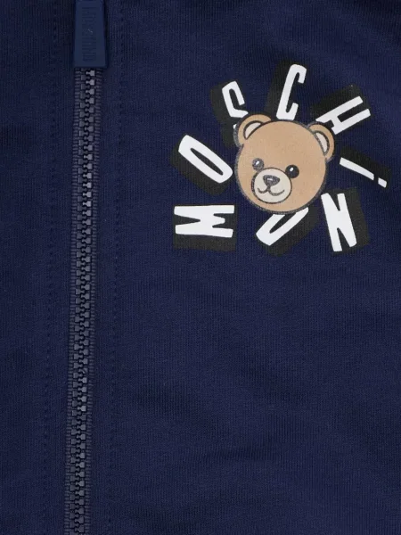 Komplet dresowy dziecięcy Moschino niebieski