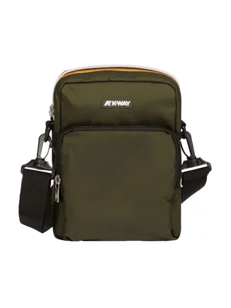Kompaktowa torba crossbody K-way zielona