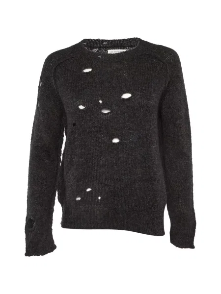 Pulover Marant Etoile zdrențuiți negru