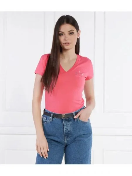 Armani Exchange Póló rózsaszín