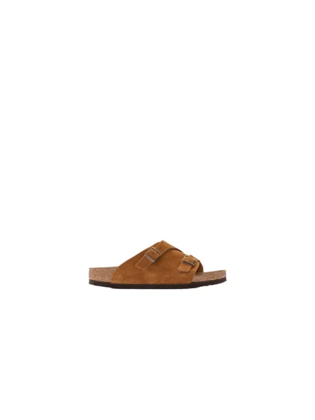 Sneakersy Birkenstock zamszowe pomarańczowe