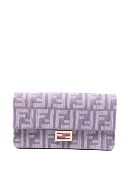 Geantă tip baghetă Fendi Baguette violet