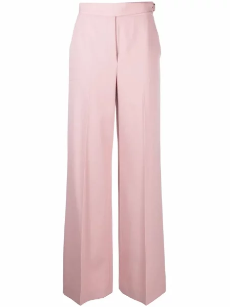 Pantaloni Red Valentino cu cataramă roșu