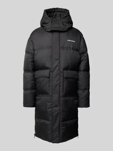 Parka z z patką model ‘WATINO’ Pegador czarna