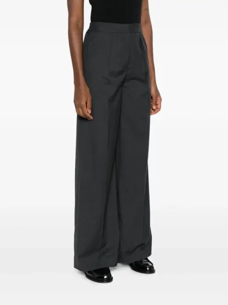 Pantaloni Joseph plisate gri