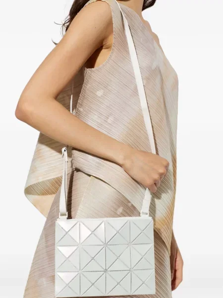 Geantă Bao Bao Issey Miyake alb